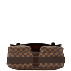 ルイ ヴィトン ダミエ ブロードウェイ ハンドバッグ ショルダーバッグ 2WAY N42270 ブラウン PVC レザー メンズ LOUIS VUITTON 【中古】