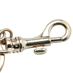 クロエ ロゴ ラインストーン チャーム バッグチャーム ゴールド メッキ レディース Chloe 【中古】