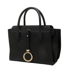 ブルガリ ブルガリ ブルガリ アルバ ハンドバッグ ショルダーバッグ 2WAY 282597 ブラック レザー レディース BVLGARI 中古