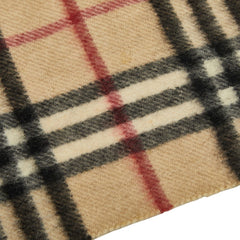 バーバリー ノバチェック マフラー ベージュ カシミヤ レディース BURBERRY 中古