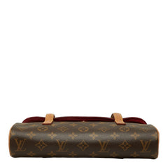 ルイ ヴィトン モノグラム ソナチネ ハンドバッグ M51902 ブラウン PVC レザー レディース LOUIS VUITTON 中古