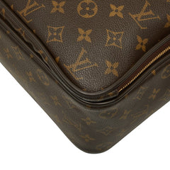 ルイ ヴィトン モノグラム イカール ビジネスバッグ ショルダーバッグ 2WAY M23252 ブラウン PVC レザー メンズ LOUIS VUITTON 中古