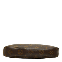ルイ ヴィトン モノグラム ポシェット アクセソワール ショルダーバッグ M51980 ブラウン PVC レザー レディース LOUIS VUITTON 中古