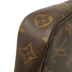 ルイ ヴィトン モノグラム ポシェット アクセソワール ショルダーバッグ M51980 ブラウン PVC レザー レディース LOUIS VUITTON 中古