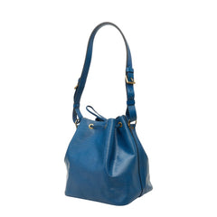 ルイ ヴィトン エピ プチノエ ワンショルダーバッグ ハンドバッグ M44105 トレドブルー レザー レディース LOUIS VUITTON 中古