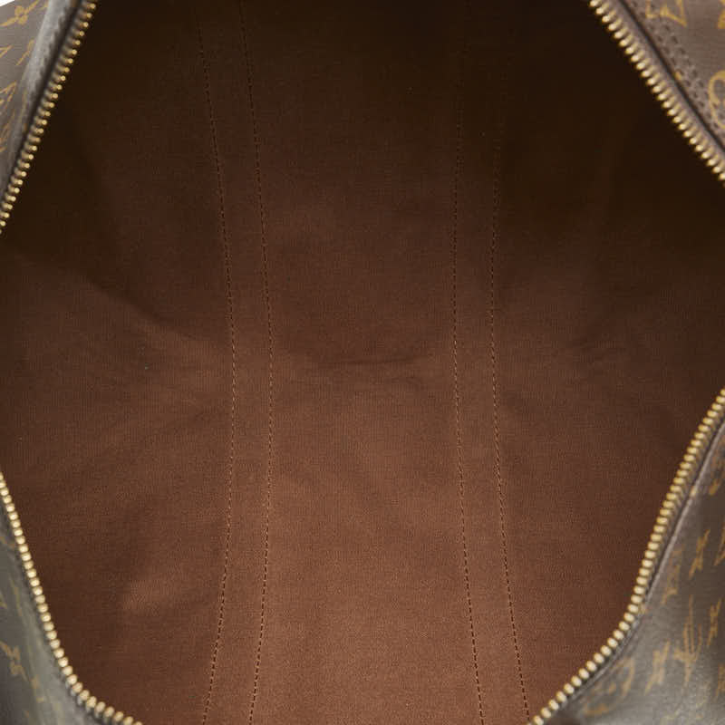 ルイ ヴィトン モノグラム キーポル45 ボストンバッグ M41428 ブラウン PVC レザー レディース LOUIS VUITTON 【中古】