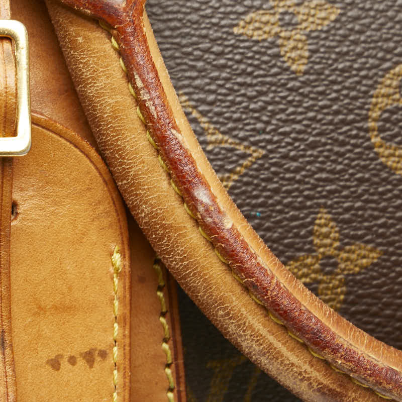 ルイ ヴィトン モノグラム キーポル45 ボストンバッグ M41428 ブラウン PVC レザー レディース LOUIS VUITTON 【中古】