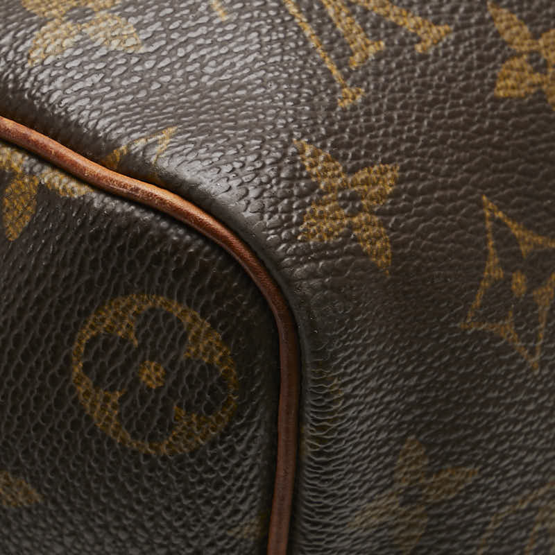 ルイ ヴィトン モノグラム キーポル45 ボストンバッグ M41428 ブラウン PVC レザー レディース LOUIS VUITTON 【中古】