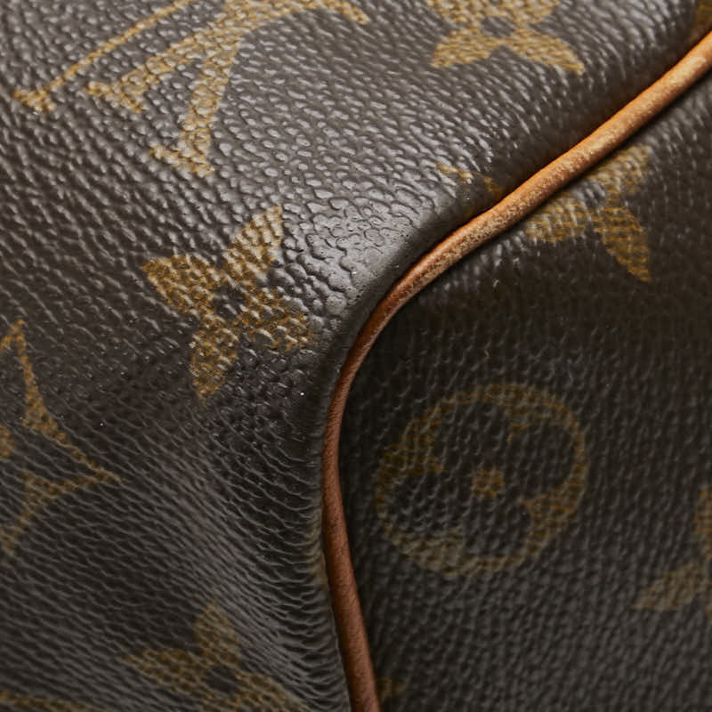 ルイ ヴィトン モノグラム キーポル45 ボストンバッグ M41428 ブラウン PVC レザー レディース LOUIS VUITTON 【中古】
