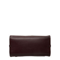 バリー ブルーム ホーボー ハンドバッグ バックパック リュック 2WAY ボルドー系 レザー レディース BALLY 中古