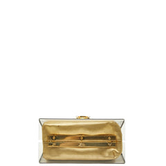 サルヴァトーレフェラガモ ガンチーニ トップハンドル アクリル ハンドバッグ クリア プラスチック レディース Salvatore Ferragamo 【中古】