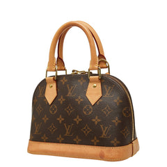 ルイ ヴィトン モノグラム アルマBB ハンドバッグ ショルダーバッグ 2WAY M53152 ブラウン PVC レザー レディース LOUIS VUITTON 【中古】