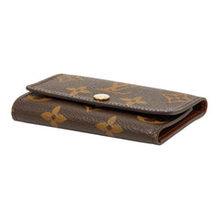 ルイ ヴィトン モノグラム ミュルティクレ6 キーケース 6連 M62630 ブラウン PVC レザー レディース LOUIS VUITTON 【中古】
