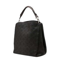 ルイ ヴィトン モノグラム マヒナ バビロンPM ハンドバッグ ワンショルダー 2WAY M50031 ブラック レザー レディース LOUIS VUITTON 【中古】