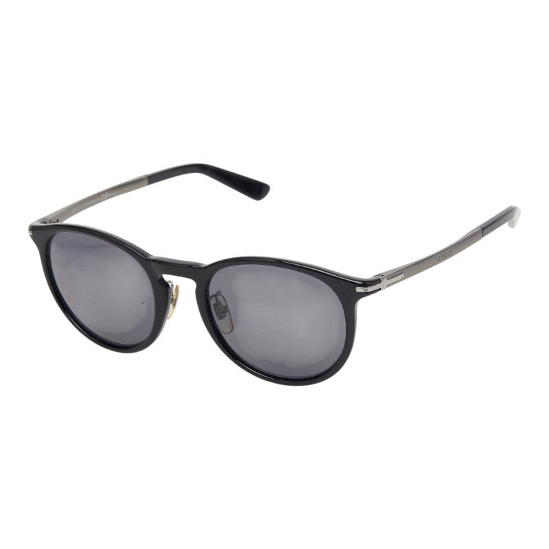 グッチ アジアンフィット サングラス アイウェア GG1125/F/S ブラック プラスチック メンズ GUCCI 【中古】
