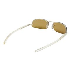 プラダ サングラス アイウェア SPR56A クリア シルバー ブラウン系 プラスチック メンズ PRADA 【中古】
