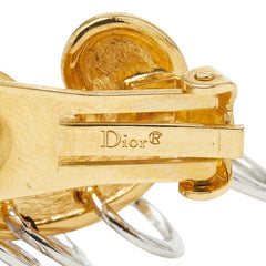 ディオール イヤリング シルバー ゴールド メタル メッキ レディース Dior 【中古】