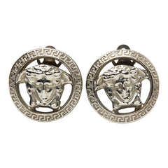 ヴェルサーチェ メデューサ イヤリング シルバー メタル レディース VERSACE 【中古】