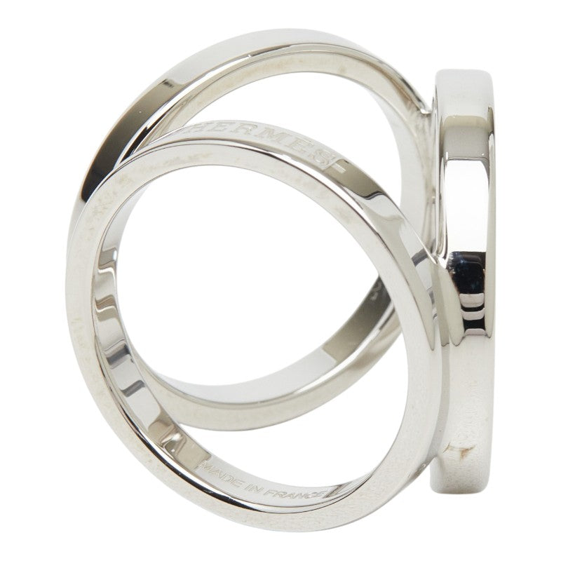 エルメス トリオ スカーフリング シルバー メタル レディース HERMES 【中古】