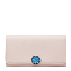 ブルガリ ブルガリブルガリ 長財布 ピンク レザー レディース BVLGARI 【中古】