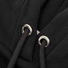 モンクレール FELPA CON CAPPUCCIO プルオーバー パーカー サイズXS ブラック コットン ナイロン メンズ MONCLER 【中古】