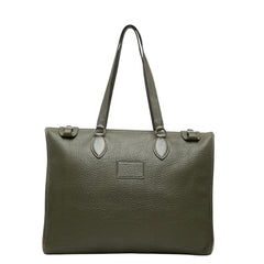 エルメス カバ40 トートバッグ ショルダーバッグ グリーン系 トリヨンクレマンス レディース HERMES 【中古】