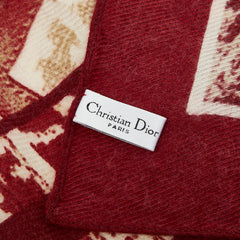 ディオール トロッター スカーフ ワインレッド系 レディース Dior 【中古】