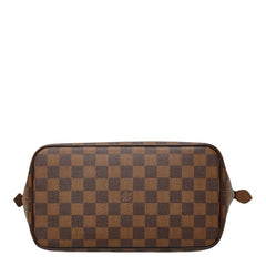 ルイ ヴィトン ダミエ サレヤPM トートバッグ N51183 ブラウン PVC レザー レディース LOUIS VUITTON 【中古】
