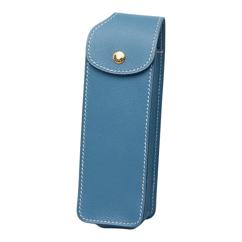 エルメス ペンケース 小物入れ ブルージーン スイフト レディース HERMES 【中古】