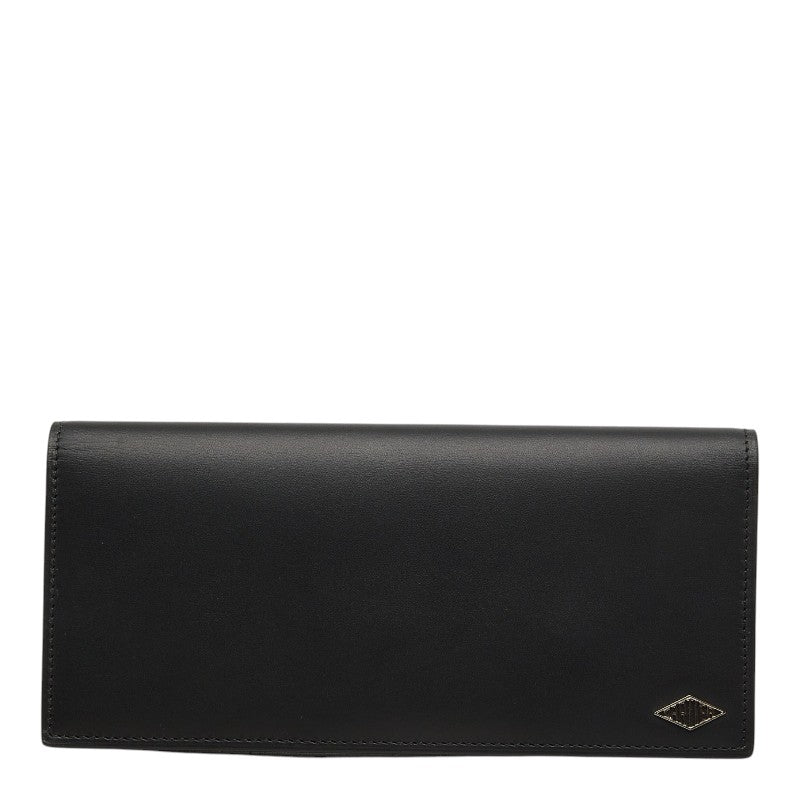 カルティエ ルイ カルティエ 長財布 L3001405 ブラック レザー レディース CARTIER 【中古】