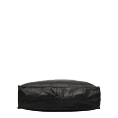 シャネル ココマーク チェーン トートバッグ 肩掛け ブラウン レザー レディース CHANEL 【中古】