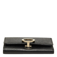 ブルガリ ブルガリブルガリ ロゴクリップ キーケース 6連 ブラック レザー レディース BVLGARI 【中古】