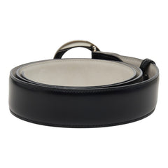 ブルガリ ブルガリブルガリ ベルト 110/44 ブラック レザー メンズ BVLGARI 【中古】