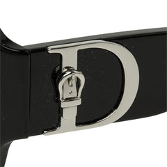 ディオール コテージ Dロゴ グラデーション サングラス 807LF ブラック プラスチック レディース Dior 【中古】