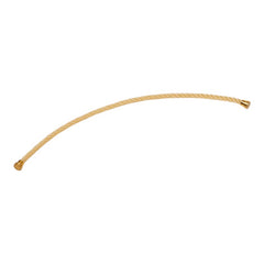 フレッド フォース10 ブレスレット用 ケーブル ベージュ ゴールド ステンレススチール テキスタイル レディース FRED 【中古】