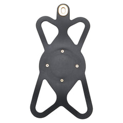 ルイ ヴィトン モノグラム ルイーズ LVサークル フォンフォルダー ストラップ M68382 ブラック ブラウン ラバー PVC レディース LOUIS VUITTON 【中古】