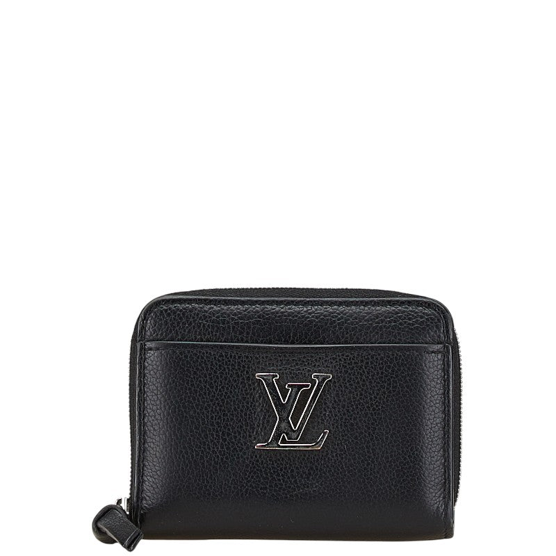 ルイ ヴィトン ジッピー コインパース ロックミー コインケース 小銭入れ M80099 ノワール ブラック レザー レディース LOUIS VUITTON 【中古】