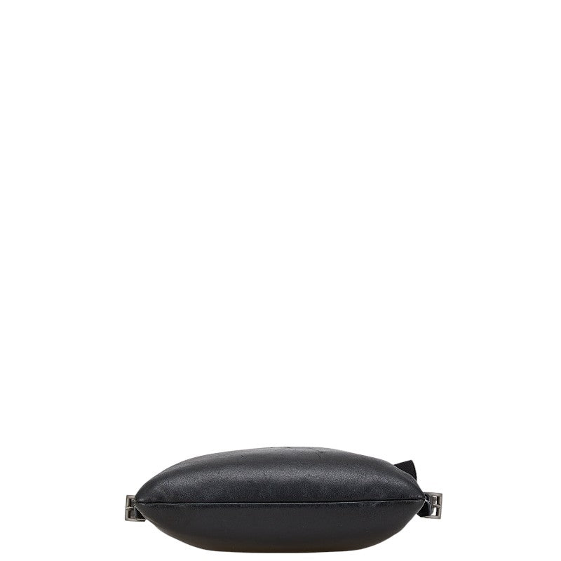 プラダ トライアングルロゴ 斜め掛け ショルダーバッグ 2VH124 ブラック レザー レディース PRADA 【中古】
