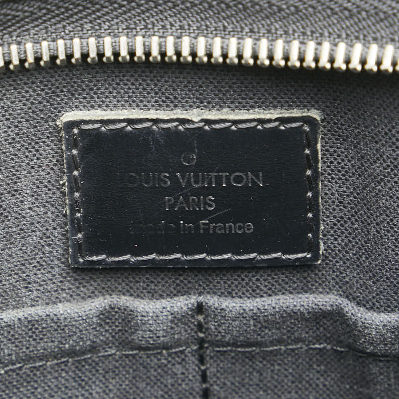 ルイ ヴィトン ダミエ グラフィット トマス 斜め掛け ショルダーバッグ N58028 ブラック PVC レザー レディース LOUIS VUITTON 【中古】