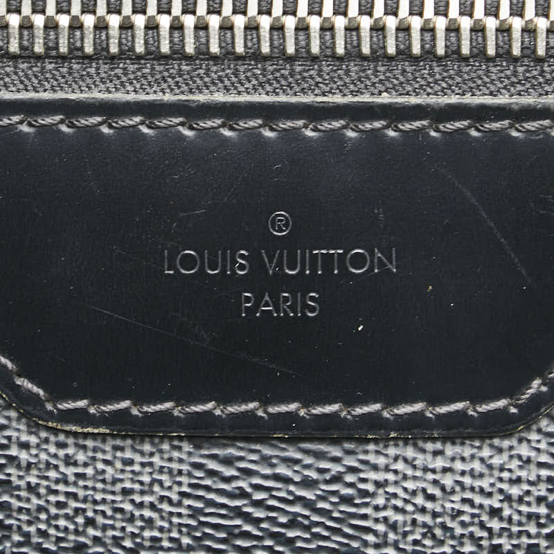 ルイ ヴィトン ダミエ グラフィット トマス 斜め掛け ショルダーバッグ N58028 ブラック PVC レザー レディース LOUIS VUITTON 【中古】