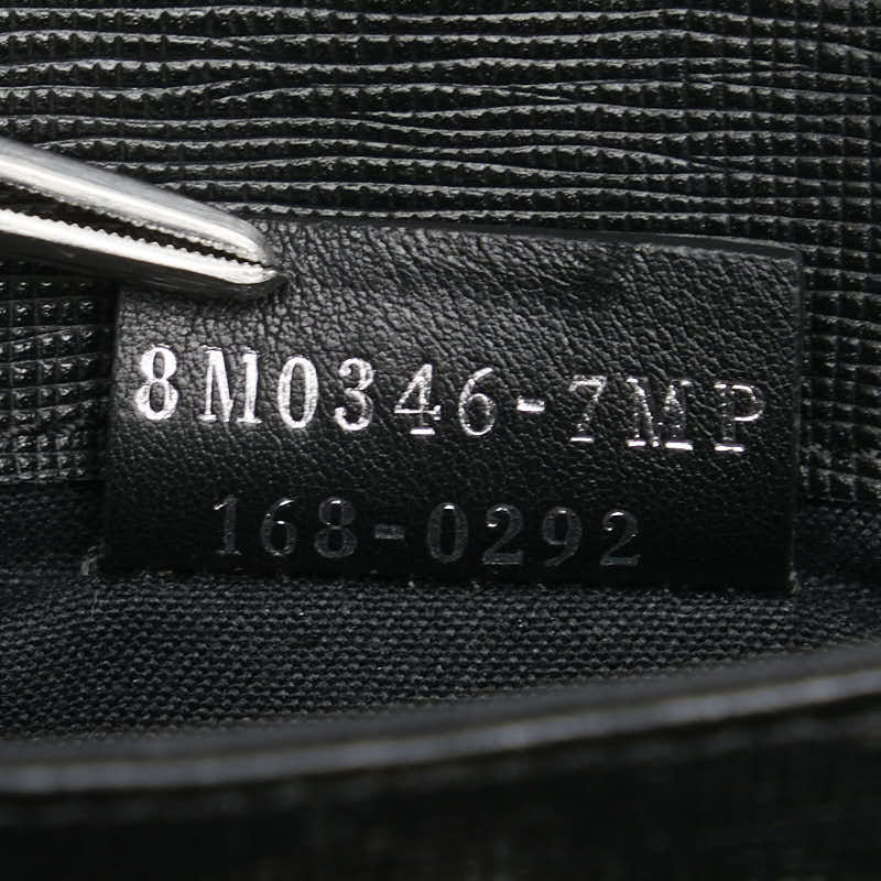 フェンディ カーリト スタッズ ショルダーバッグ ブラック レザー レディース FENDI 【中古】