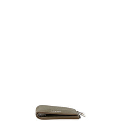 ロエベ スリム コンパクトウォレット 二つ折り財布 C779W73X01 カーキグリーン クラシックカーフ メンズ LOEWE 【中古】