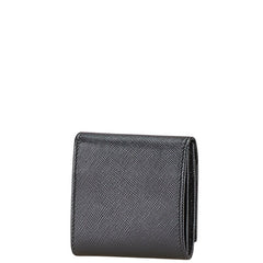 プラダ コインケース 小銭入れ 2M1287 ブラック サフィアーノ レザー メンズ PRADA 【中古】