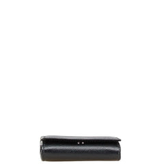 プラダ コインケース 小銭入れ 2M1287 ブラック サフィアーノ レザー メンズ PRADA 【中古】