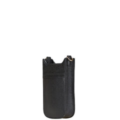 トリーバーチ 斜め掛け ショルダーバッグ ポシェット ブラック レザー レディース Tory Burch 【中古】