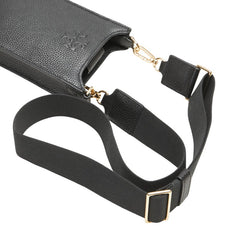 トリーバーチ 斜め掛け ショルダーバッグ ポシェット ブラック レザー レディース Tory Burch 【中古】