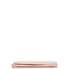 シャネル ココマーク チェーン ショルダーウォレット ピンク キャビアスキン レディース CHANEL 【中古】