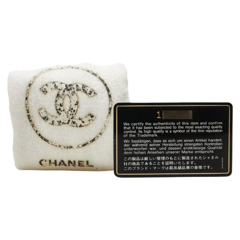 シャネル マトラッセ ココマーク ハンドバッグ ブラック ラムスキン レディース CHANEL 【中古】