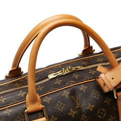 ルイ ヴィトン モノグラム キャリーオール ボストンバッグ トラベルバッグ M40074 ブラウン PVC レザー レディース LOUIS VUITTON 【中古】