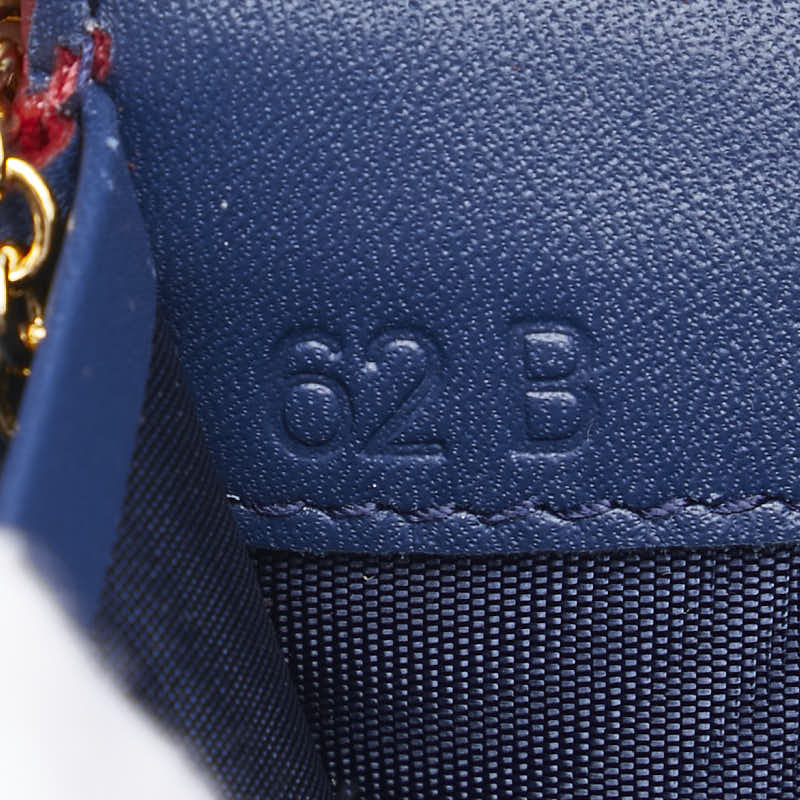 プラダ 長財布 1MH132 レッド レザー レディース PRADA 【中古】